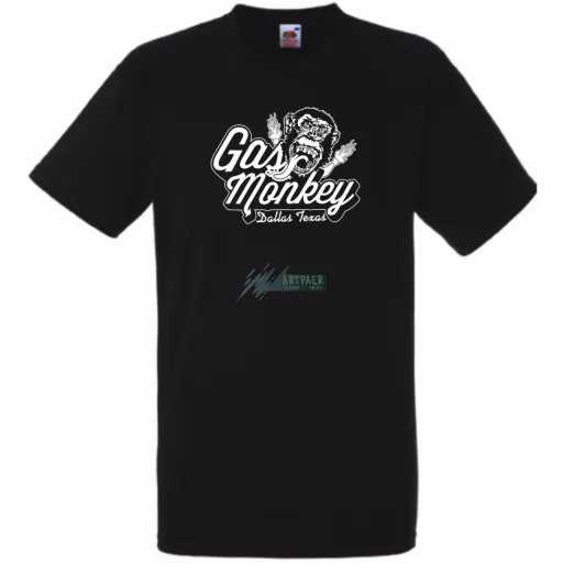 Gázos majom - Gas Monkey férfi rövid ujjú póló
