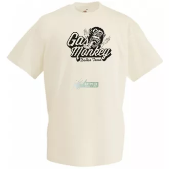 Gázos majom - Gas Monkey férfi rövid ujjú póló