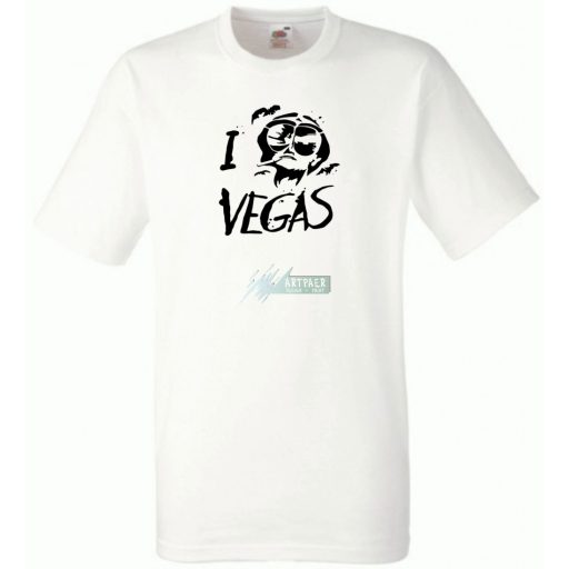 I Fear Vegas férfi rövid ujjú póló