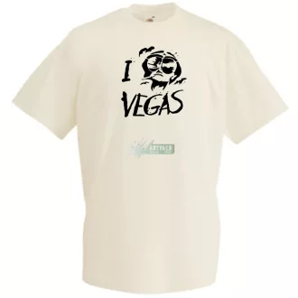 I Fear Vegas férfi rövid ujjú póló