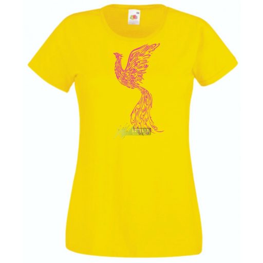 Phoenix madár női rövid ujjú póló