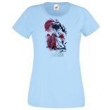 Női Design - Keleti hangulat - Japán hangulat Gésával női rövid ujjú póló