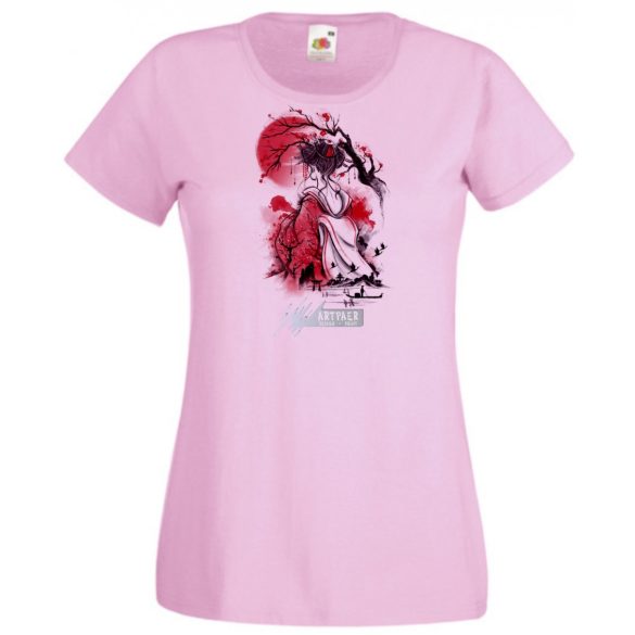 Női Design - Keleti hangulat - Koi - Koi női rövid ujjú póló