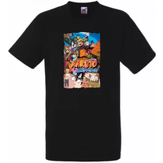Anime fan - Naruto /A férfi rövid ujjú póló