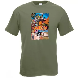 Anime fan - Naruto /A férfi rövid ujjú póló