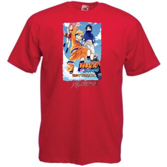 Anime fan - Naruto /D gyerek rövid ujjú póló