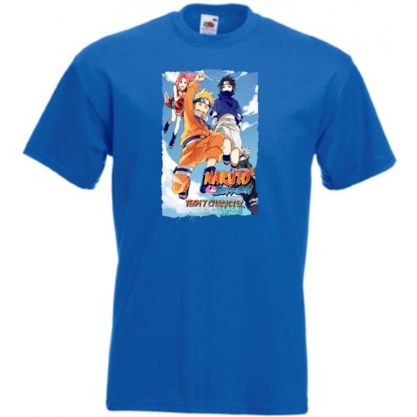 Anime fan - Naruto /D férfi rövid ujjú póló