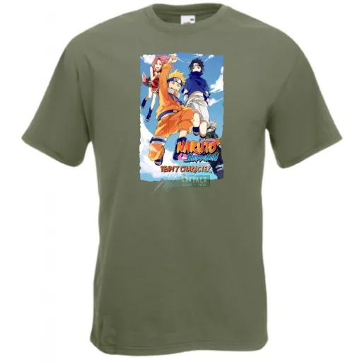 Anime fan - Naruto /D férfi rövid ujjú póló