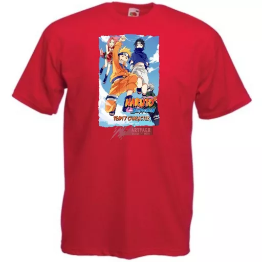 Anime fan - Naruto /D férfi rövid ujjú póló
