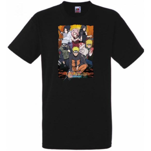 Anime fan - Naruto /E férfi rövid ujjú póló