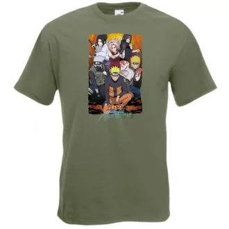 Anime fan - Naruto /E férfi rövid ujjú póló