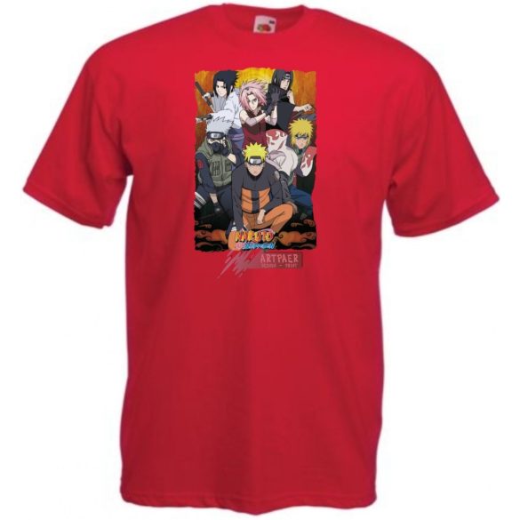 Anime fan - Naruto /E férfi rövid ujjú póló