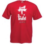 Godcat Mr Teufel keresztapa stílus férfi rövid ujjú póló