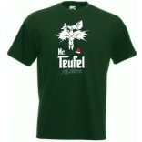 Godcat Mr Teufel keresztapa stílus férfi rövid ujjú póló