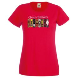 Házak zászlói GOT fan női rövid ujjú póló