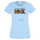 Házak zászlói GOT fan női rövid ujjú póló
