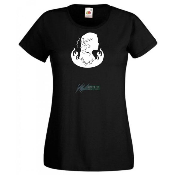 Fire Cannot Kill A Dragon GOT fan női rövid ujjú póló