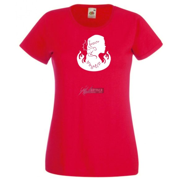 Fire Cannot Kill A Dragon GOT fan női rövid ujjú póló