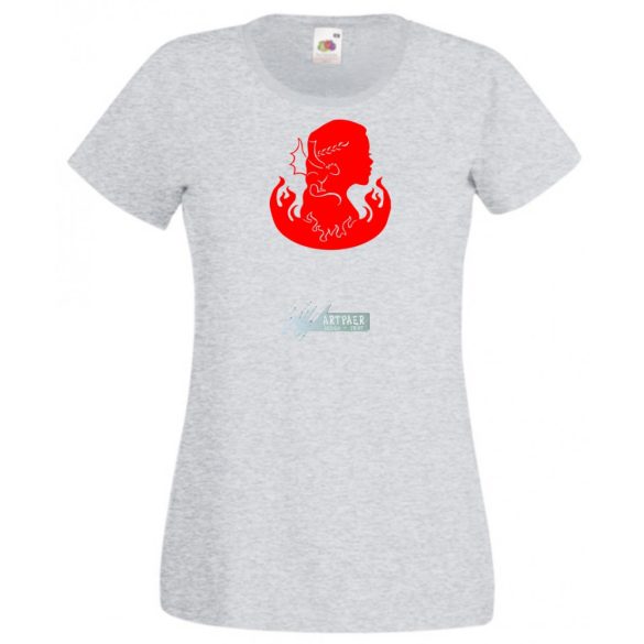 Fire Cannot Kill A Dragon GOT fan női rövid ujjú póló