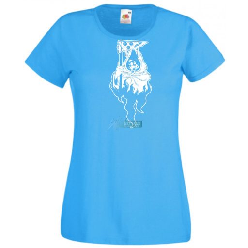 Paródia - Kaszás pizza női rövid ujjú póló