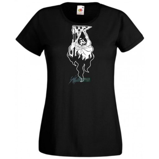 Paródia - Kaszás pizza női rövid ujjú póló