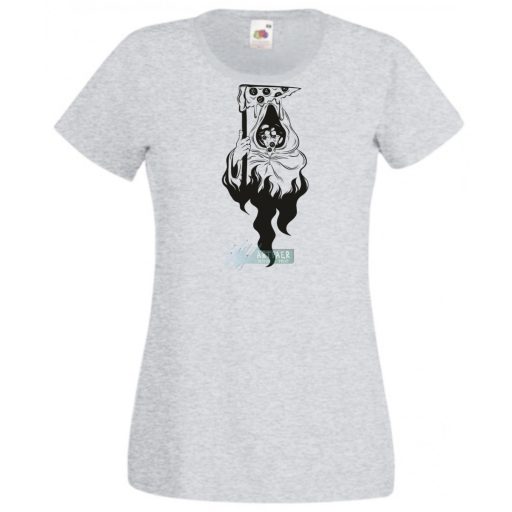 Paródia - Kaszás pizza női rövid ujjú póló