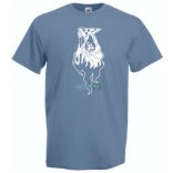 Paródia - Kaszás pizza férfi rövid ujjú póló