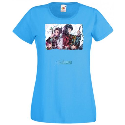 Demon Slayer-Kimetsu No Yaiba  /A - női rövid ujjú póló