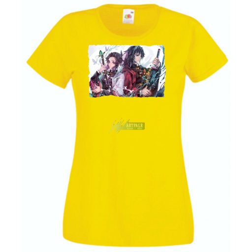 Demon Slayer-Kimetsu No Yaiba  /A - női rövid ujjú póló