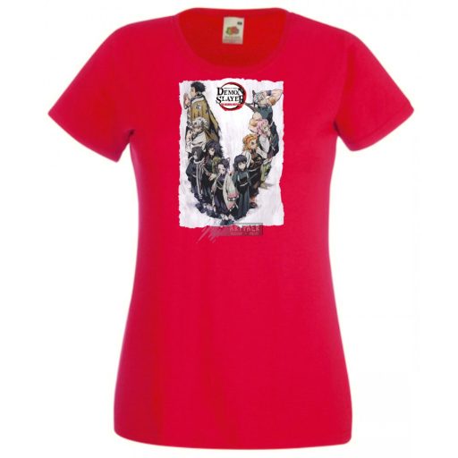 Demon Slayer-Kimetsu No Yaiba  /B - női rövid ujjú póló