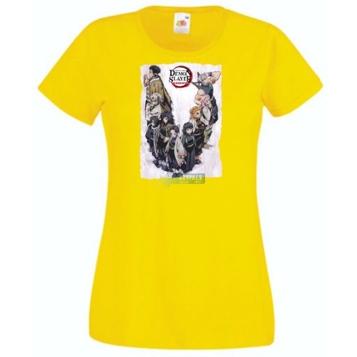 Demon Slayer-Kimetsu No Yaiba  /B - női rövid ujjú póló