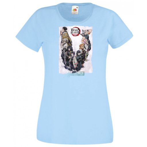 Demon Slayer-Kimetsu No Yaiba  /B - női rövid ujjú póló