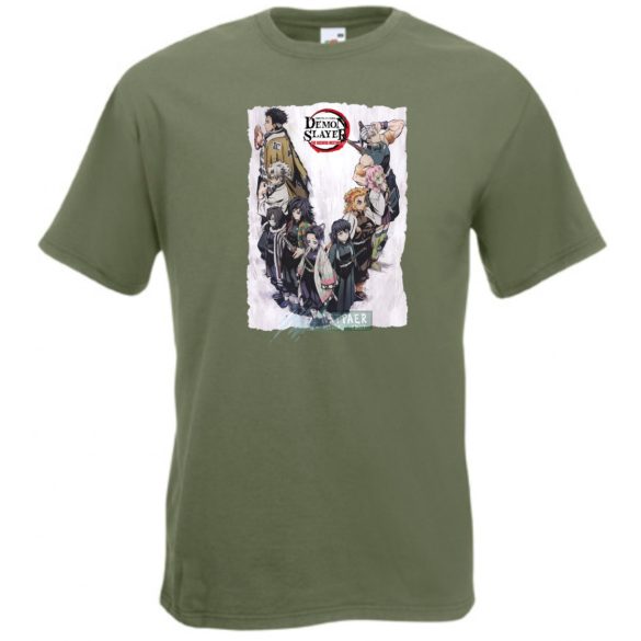 Demon Slayer-Kimetsu No Yaiba /B férfi rövid ujjú póló