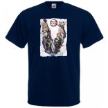 Demon Slayer-Kimetsu No Yaiba /B férfi rövid ujjú póló