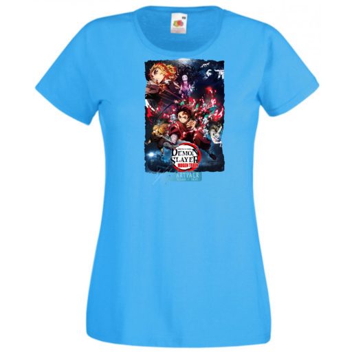Demon Slayer-Kimetsu No Yaiba  /C - női rövid ujjú póló