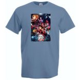 Demon Slayer-Kimetsu No Yaiba /C férfi rövid ujjú póló