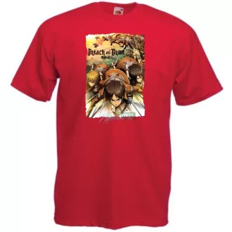 Anime fan Attack On Titan /A - gyerek rövid ujjú póló