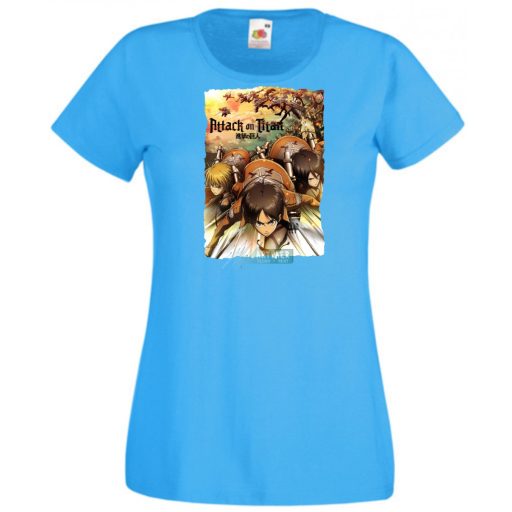 Anime fan Attack On Titan /A - női rövid ujjú póló