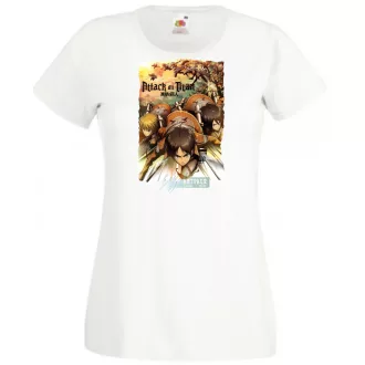 Anime fan Attack On Titan /A - női rövid ujjú póló