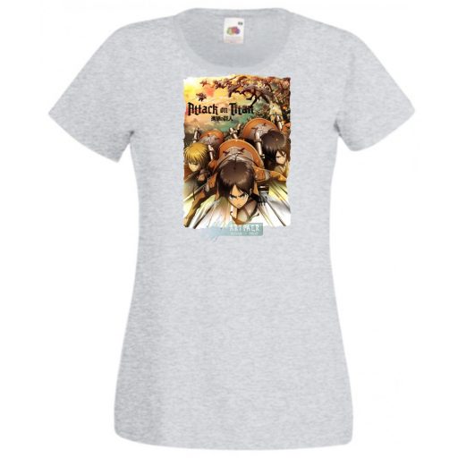 Anime fan Attack On Titan /A - női rövid ujjú póló