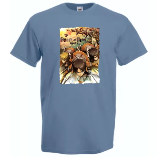 Anime fan Attack On Titan /A - férfi rövid ujjú póló