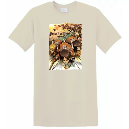 Anime fan Attack On Titan /A - férfi rövid ujjú póló