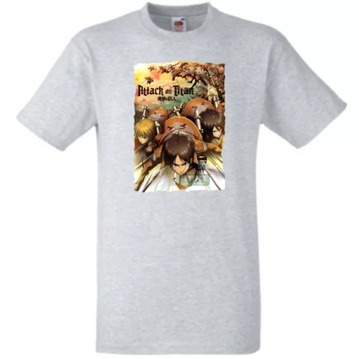 Anime fan Attack On Titan /A - férfi rövid ujjú póló