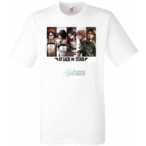 Anime fan Attack On Titan /B - gyerek rövid ujjú póló