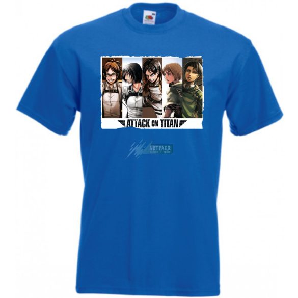 Anime fan Attack On Titan /B - gyerek rövid ujjú póló