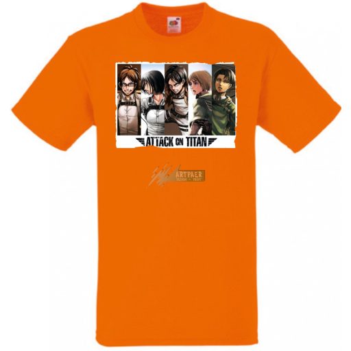 Anime fan Attack On Titan /B - gyerek rövid ujjú póló