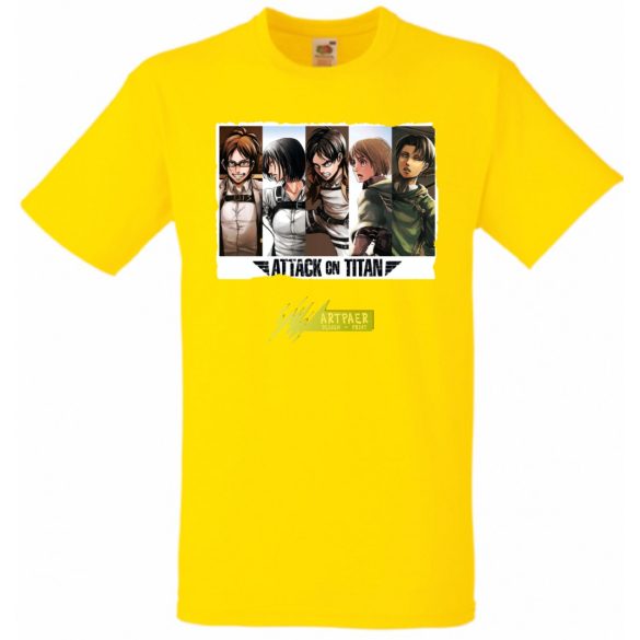 Anime fan Attack On Titan /B - gyerek rövid ujjú póló