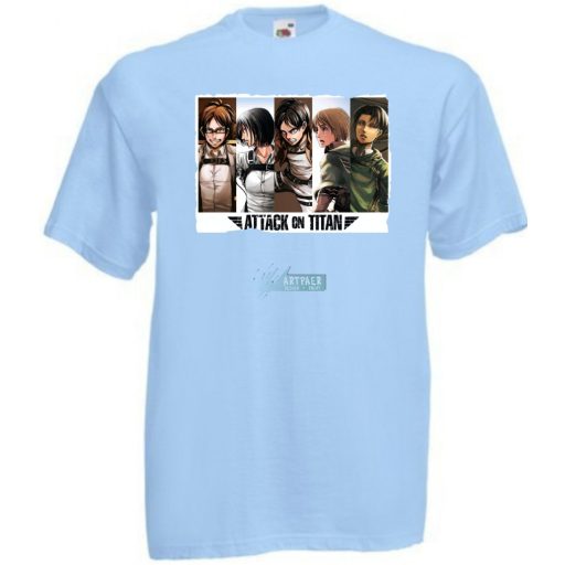 Anime fan Attack On Titan /B - gyerek rövid ujjú póló
