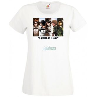 Anime fan Attack On Titan /B - női rövid ujjú póló