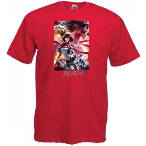 Anime fan Attack On Titan /C - gyerek rövid ujjú póló